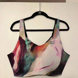 Knix Catalyst Sports Bra - Limited Edition "Flow Motion" Print in size 8+